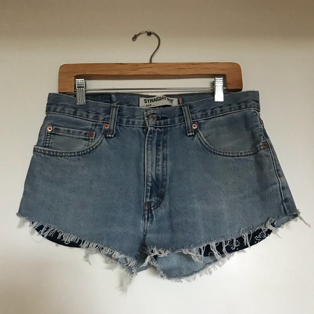 Levi denim shorts